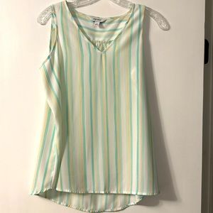 Nine West sleeveless top.